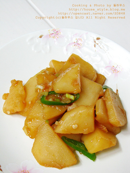밑반찬 (감자조림)