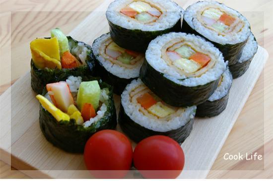 집에서 간단하게 만들 수 있는 김밥 2종류