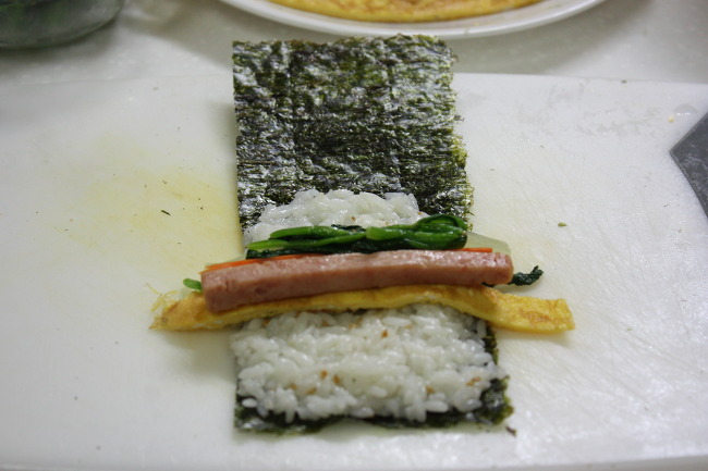 도레미 꼬투리김밥과 국물 떡볶이