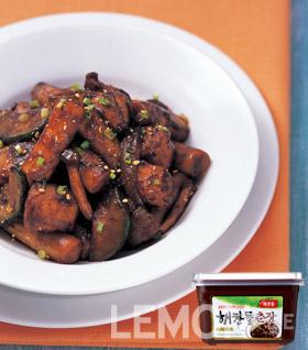 자장 야채 떡볶이