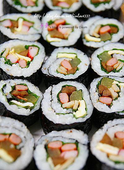 언제 먹어도 맛있는 김밥♡