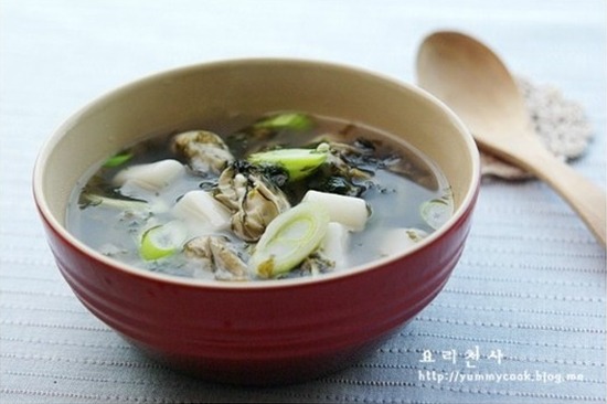 김 굴국, 입에서 바다향기가 납니다 ^^*