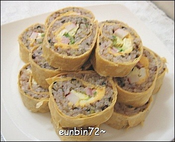 김밥의모든것..봄나들이를 위한 소풍도시락 레시피 모음하나