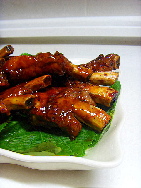 패밀리 레스토랑 부럽지 않은 맛 바베큐 폭립