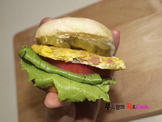 도시락만들기/예쁜 세가지 맛 샌드위치만들기