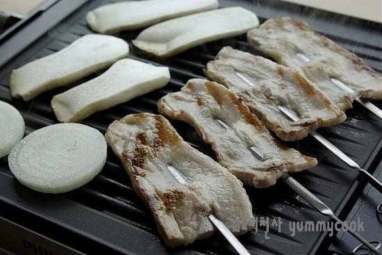 삼겹살꼬치 이미지