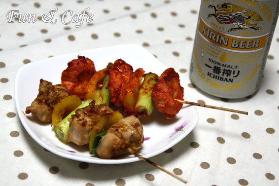 불타는닭꼬치 이미지
